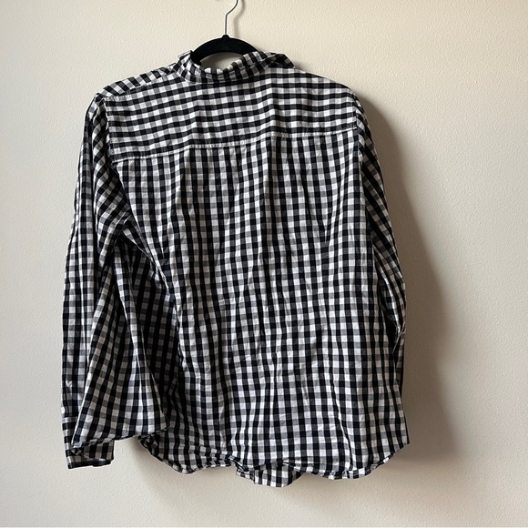 J.Crew Gingham lightweight cotton shirt in signature fit In Gngm Md - Picture 6 of 6